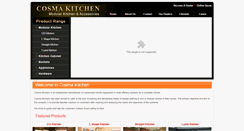 Desktop Screenshot of cosmakitchens.com